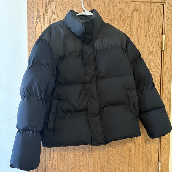Fabletics Black Puffer Jacket - Picture 3 of 6